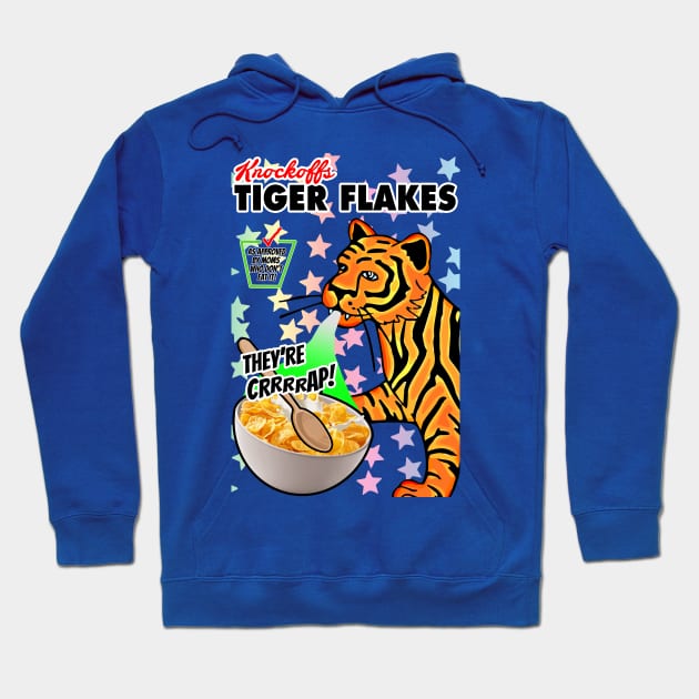 Knockoff Breakfast Cereal : Tiger Flakes Hoodie by demandchaos1